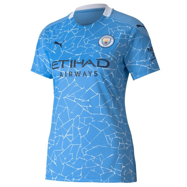 Camiseta Manchester City 1ª Mujer 2020/21 Azul